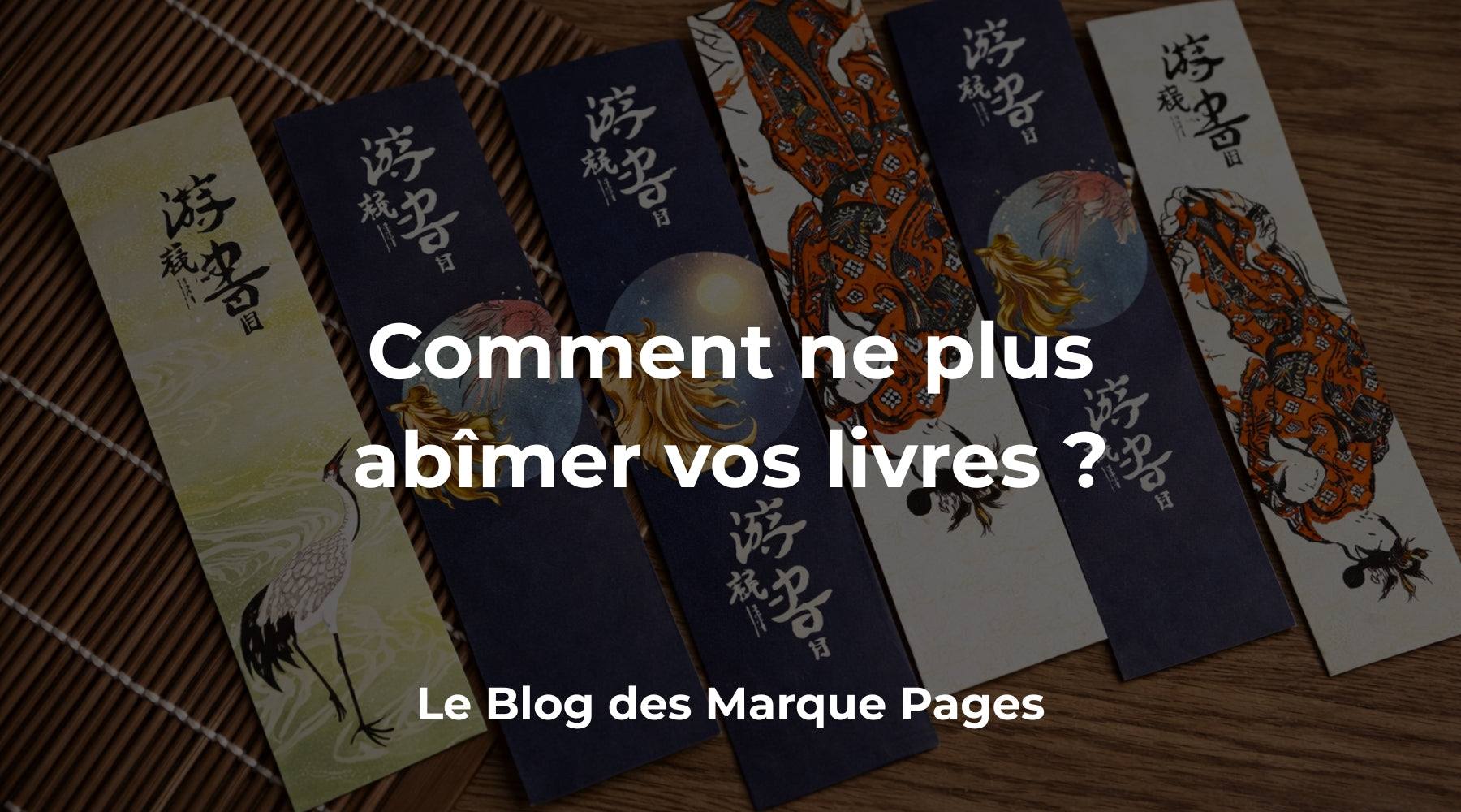 Comment ne plus abîmer vos livres grâce aux marque-pages ?