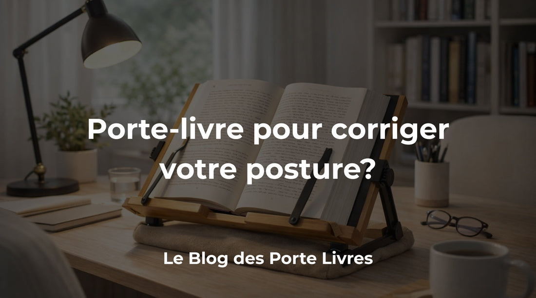 Quel porte-livre choisir pour corriger votre posture de lecture ?