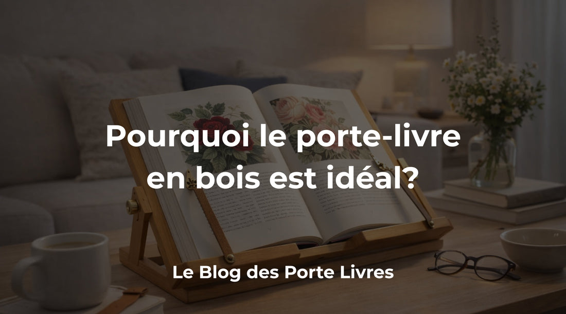 Pourquoi le porte-livre en bois est idéal pour vos beaux livres ?