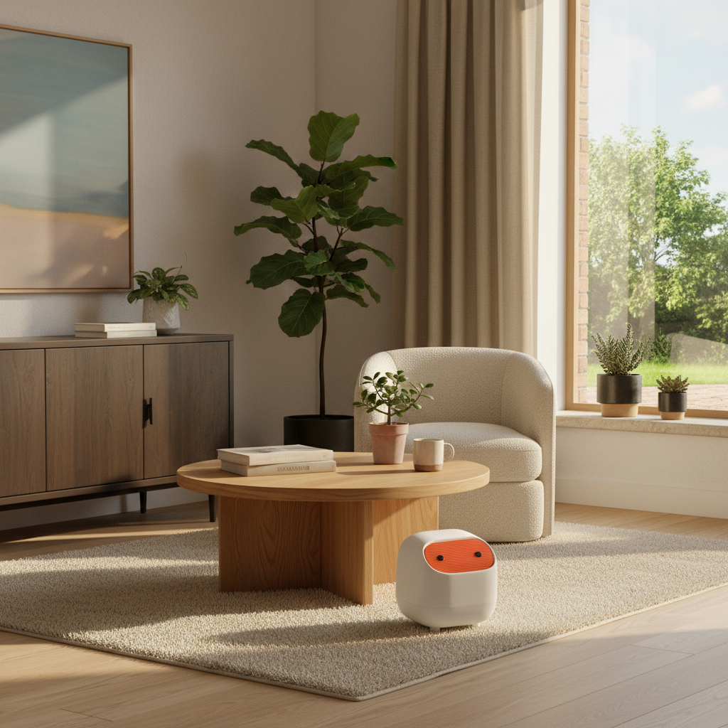 Poubelle Design Petit Robot