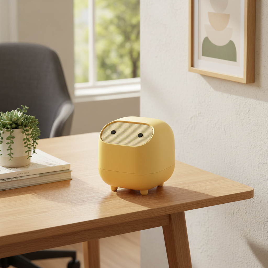 Poubelle Design Petit Robot