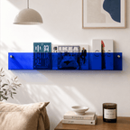 Porte Livre Mural Transparent