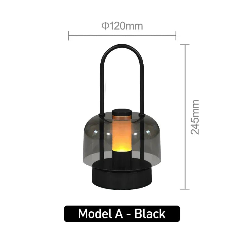 Lampe de Chevet Moderne Rétro