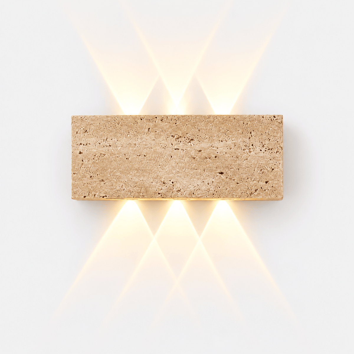 Applique Murale LED Travertin Rectangulaire