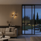 Applique Murale Travertin Barre LED Rotative