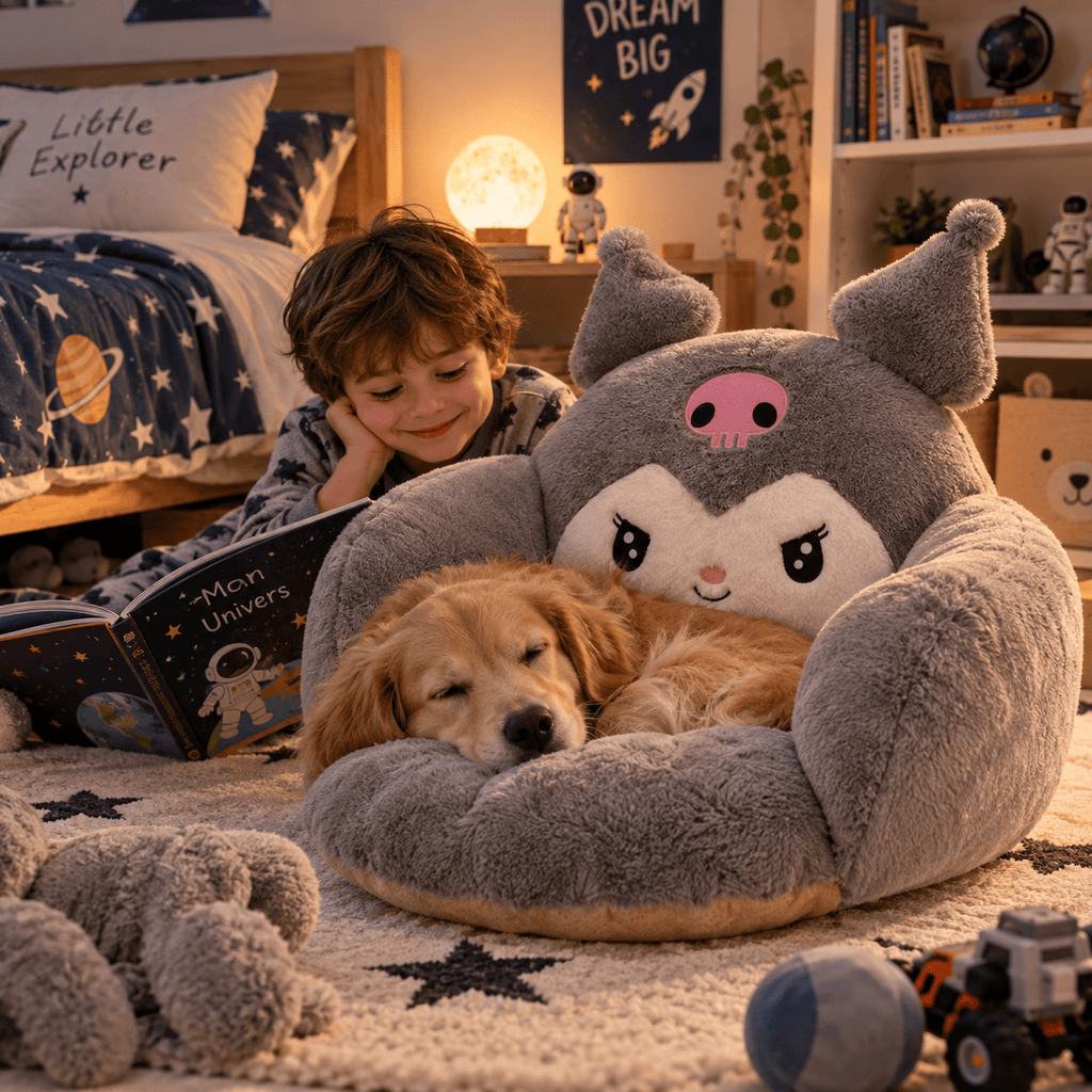 Coussin Coin Lecture Enfant