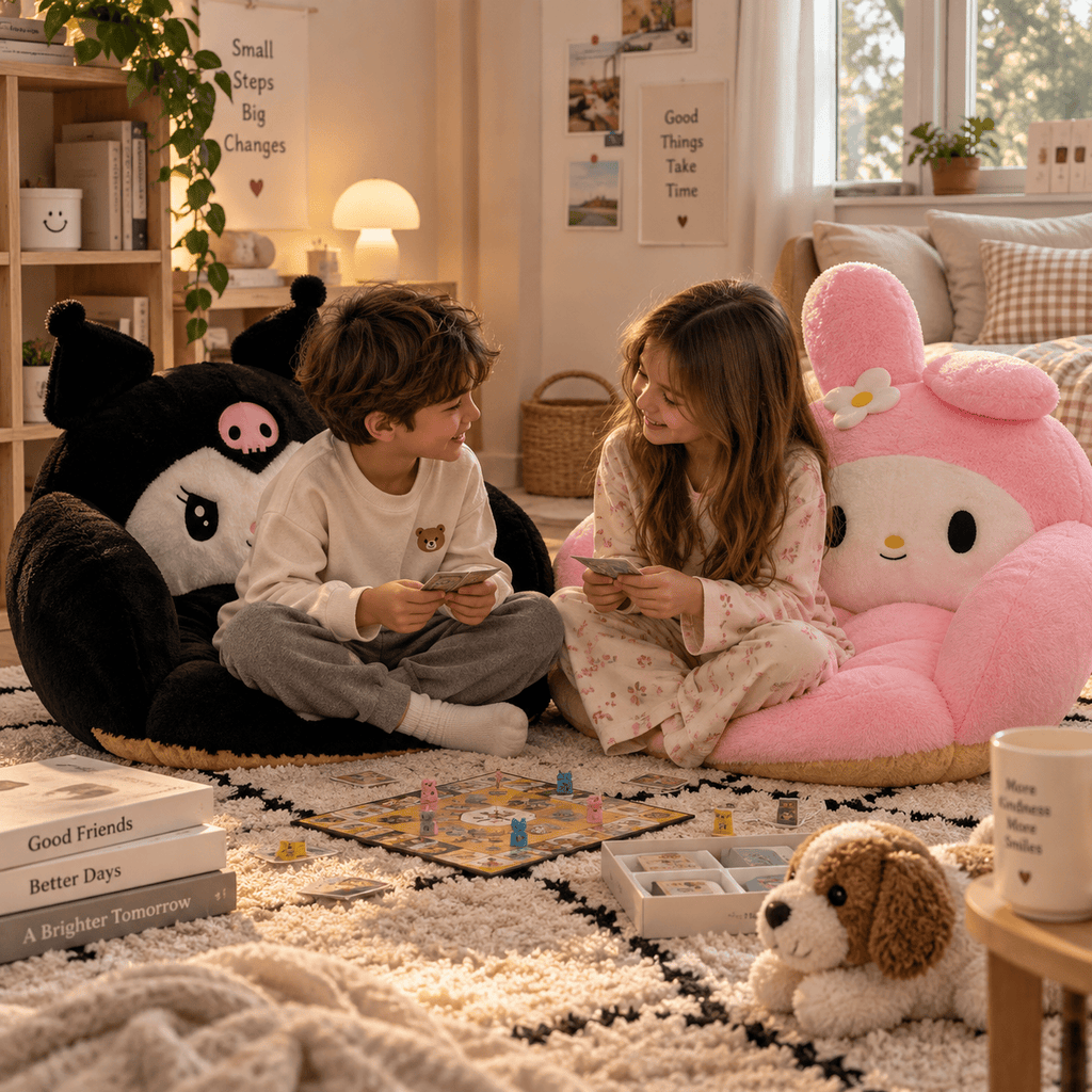 Coussin Coin Lecture Enfant