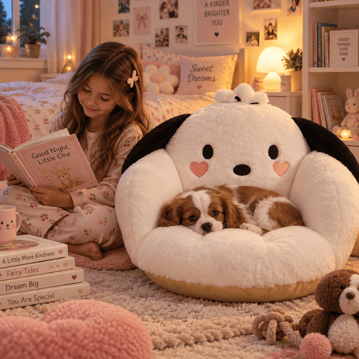 Coussin Coin Lecture Enfant