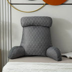 Coussin de Lecture Gris