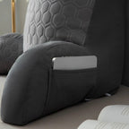 Coussin de Lecture Gris