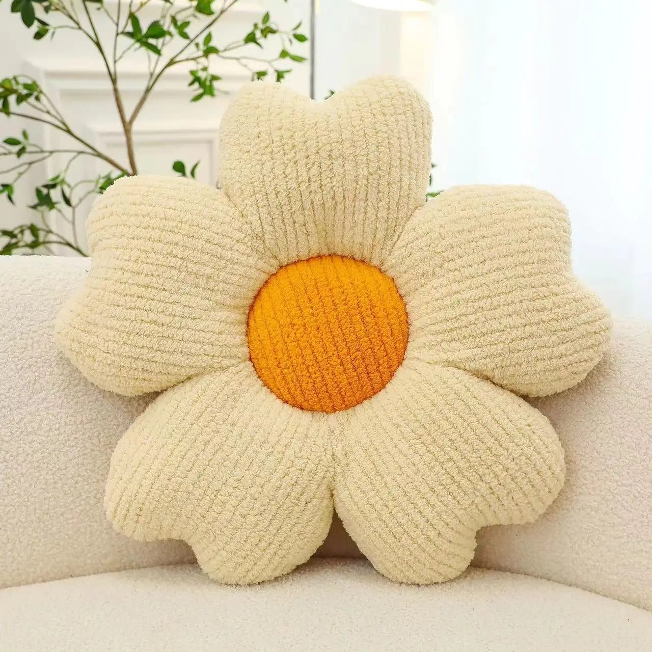 Coussin en Forme de Fleur