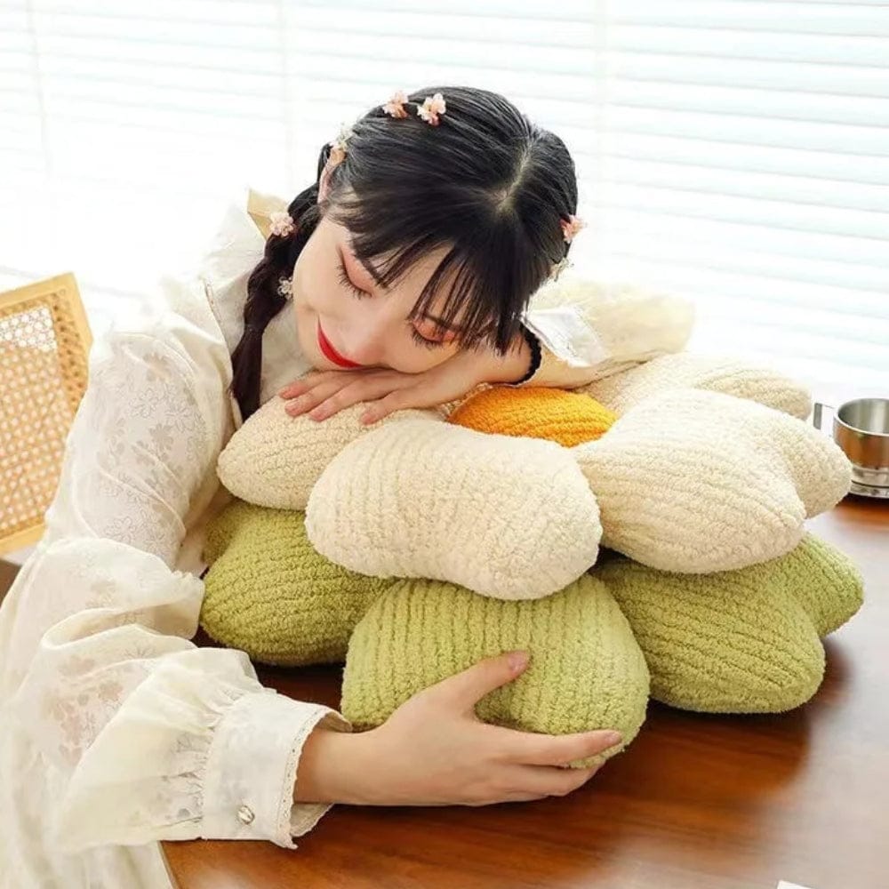 Coussin en Forme de Fleur