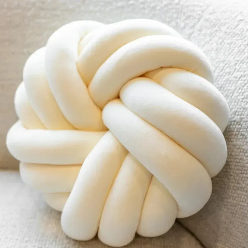 Coussin Nœud Tressé
