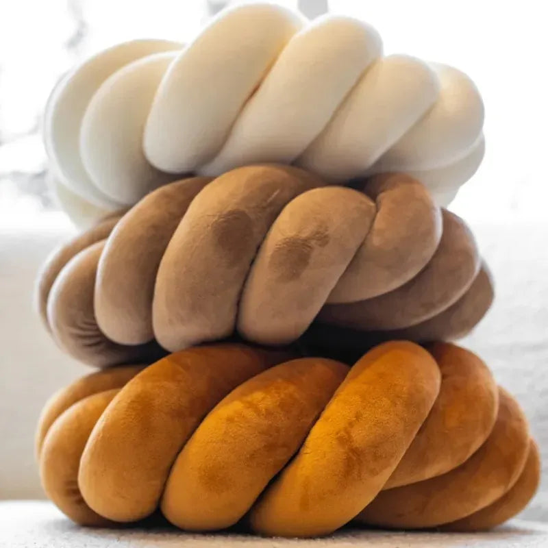 Coussin Nœud Tressé