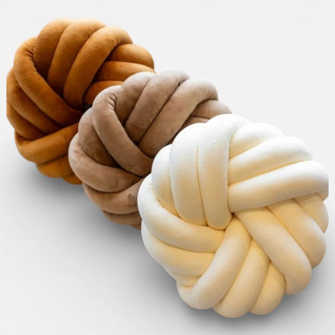 Coussin Nœud Tressé
