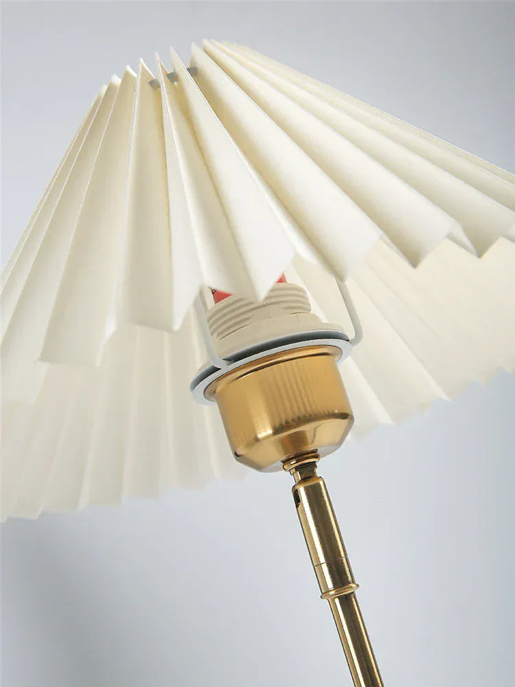 Lampe de Chevet Abat Jour Plissé