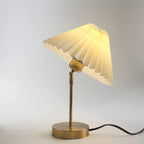 Lampe de Chevet Abat Jour Plissé