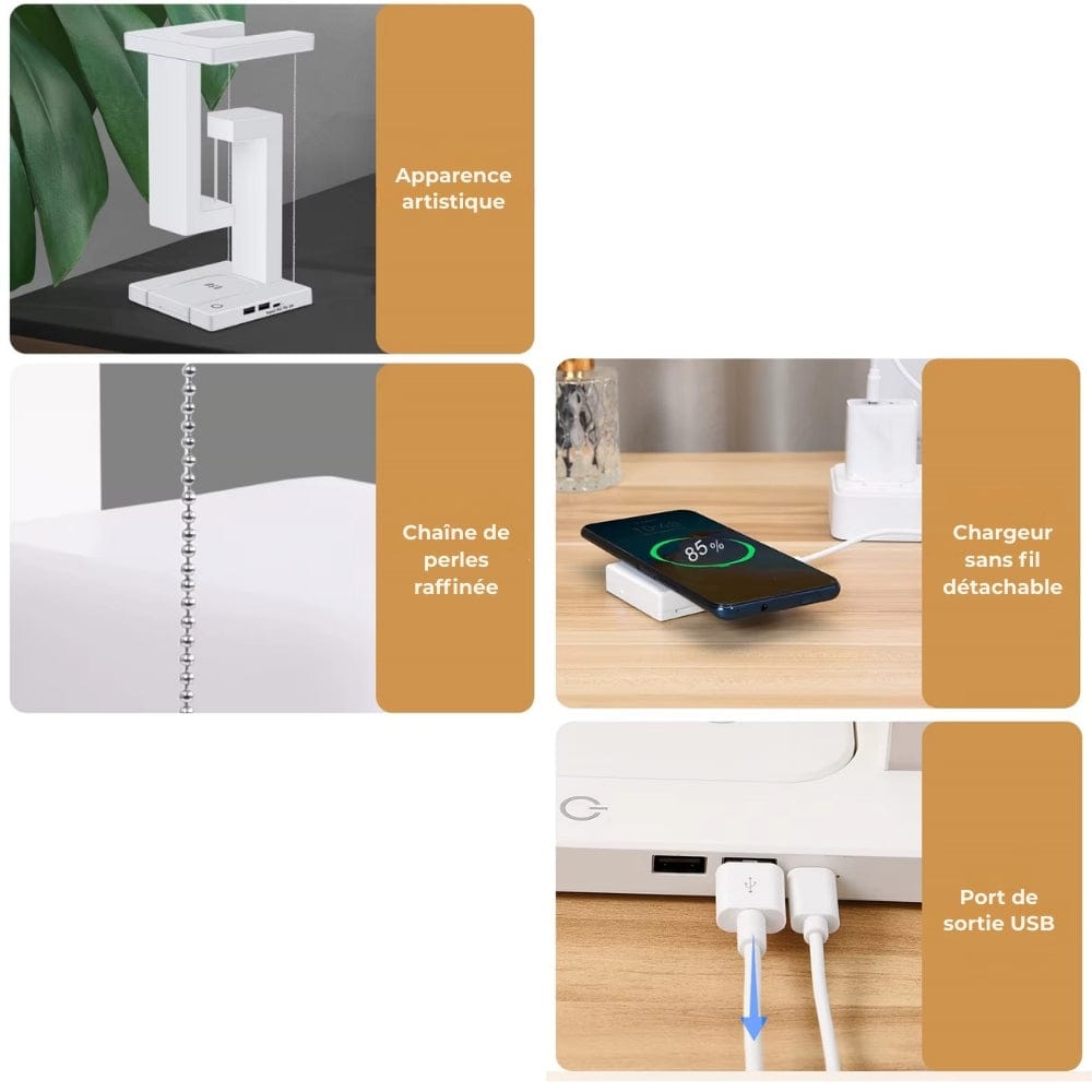 Lampe de Chevet Anti Gravité