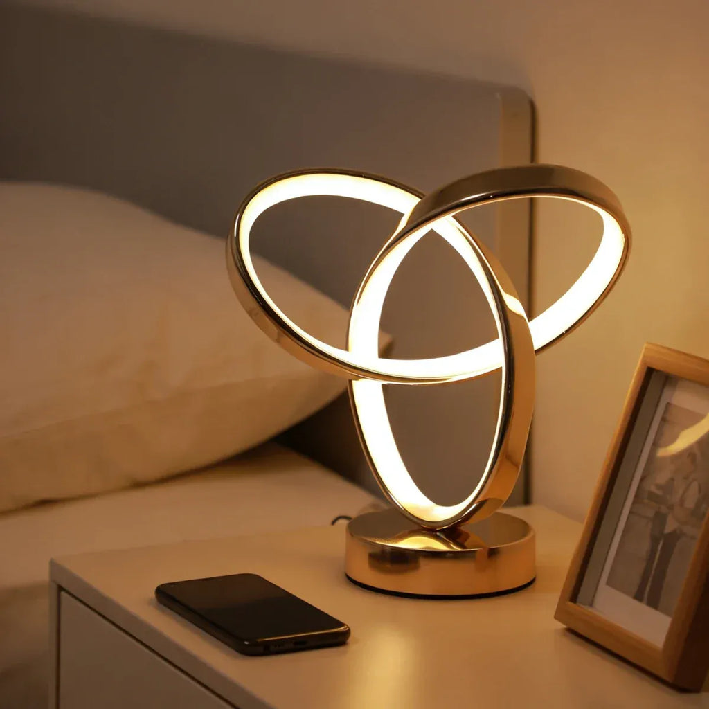 Lampe de Chevet avec Anneaux