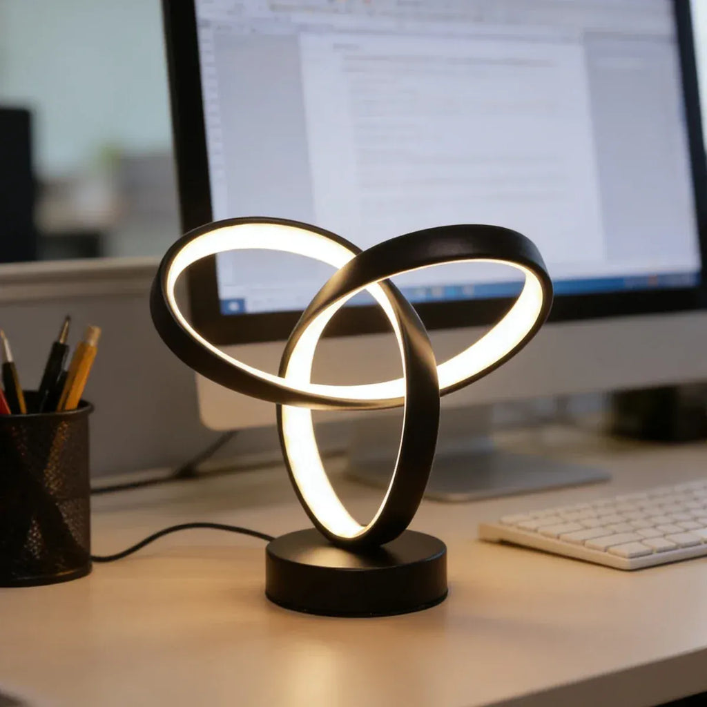 Lampe de Chevet avec Anneaux