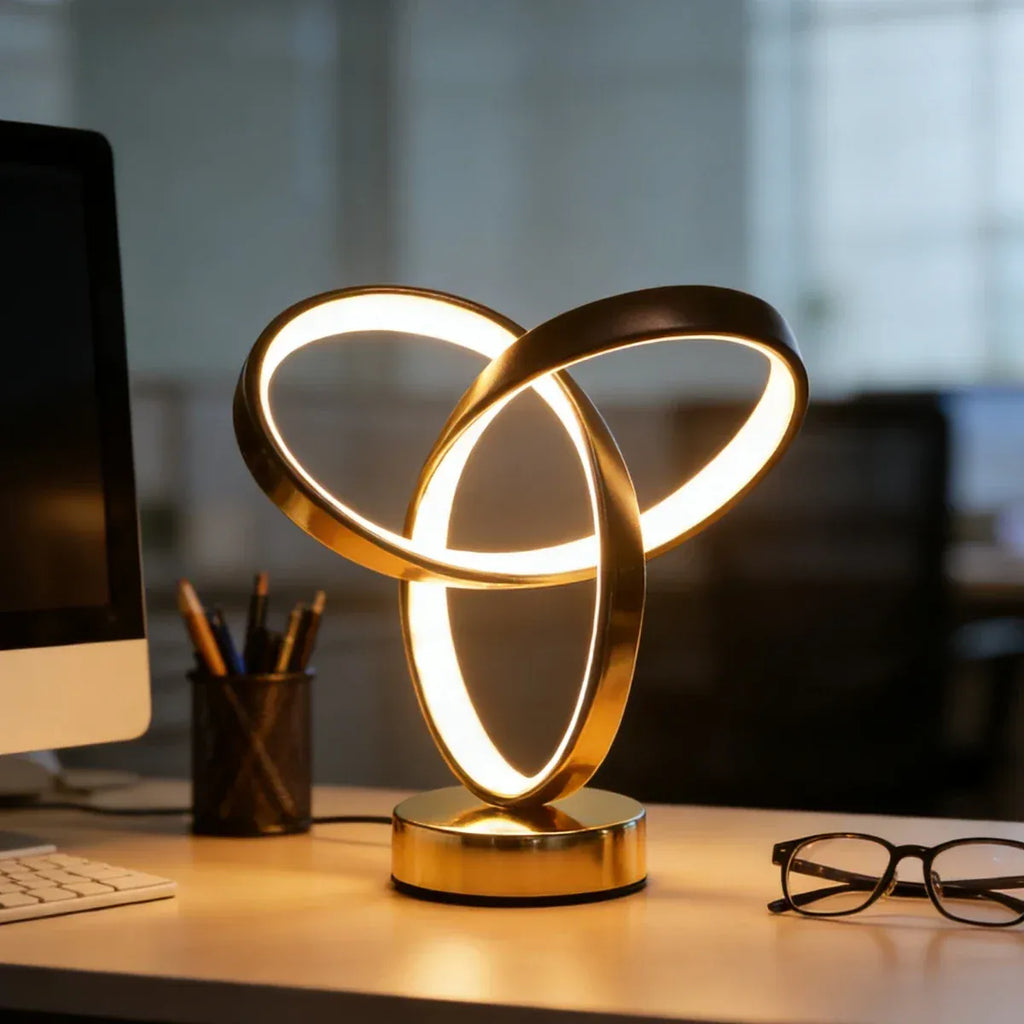 Lampe de Chevet avec Anneaux