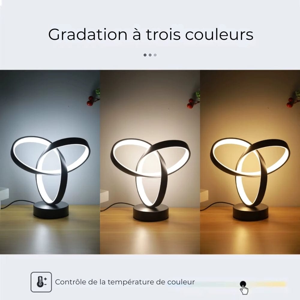 Lampe de Chevet avec Anneaux