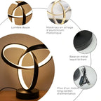 Lampe de Chevet avec Anneaux