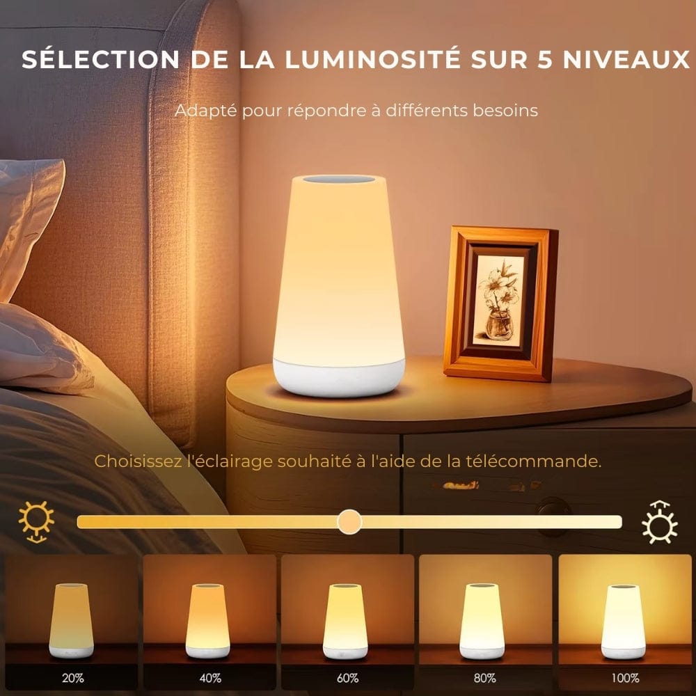 Lampe de Chevet avec Veilleuse