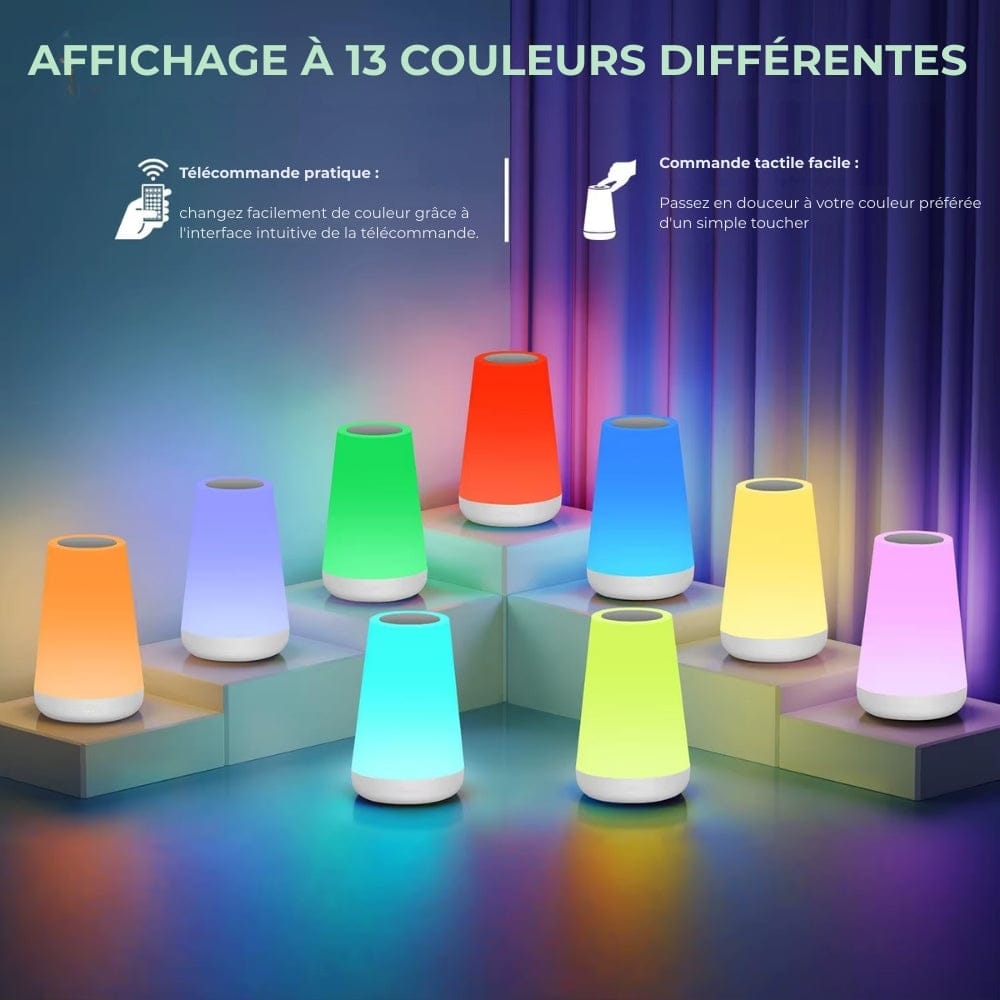 Lampe de Chevet avec Veilleuse