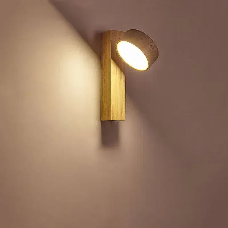Lampe de Chevet Bois Scandinave