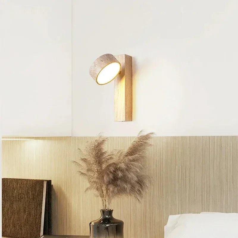 Lampe de Chevet Bois Scandinave