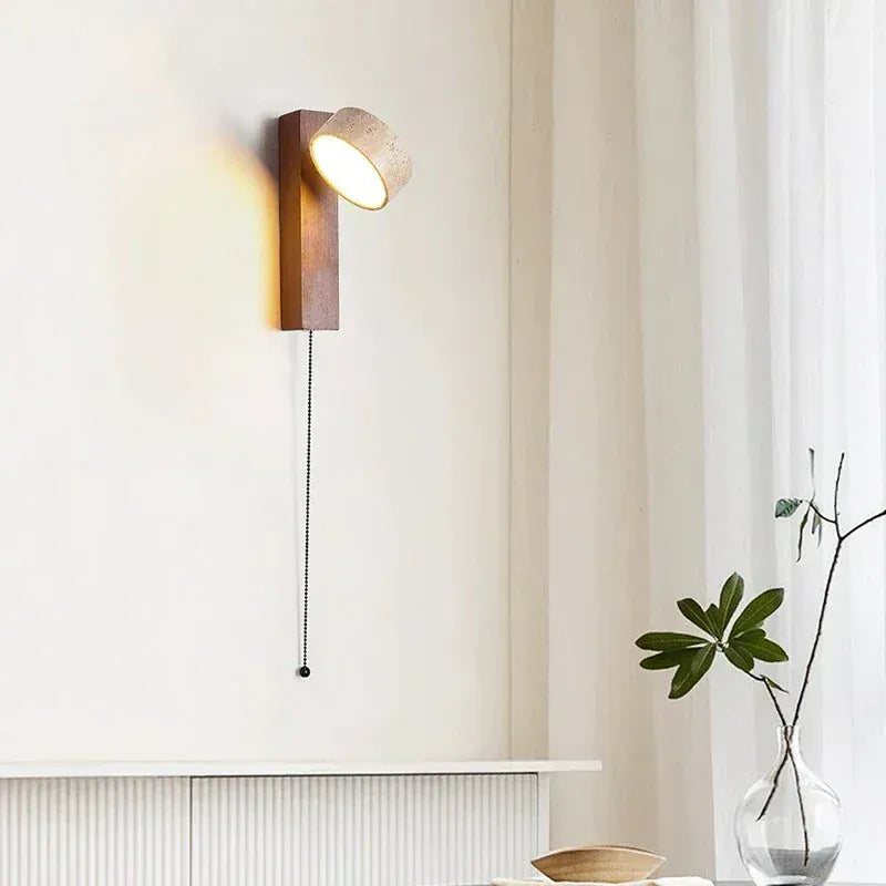Lampe de Chevet Bois Scandinave