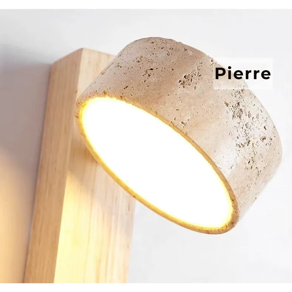 Lampe de Chevet Bois Scandinave
