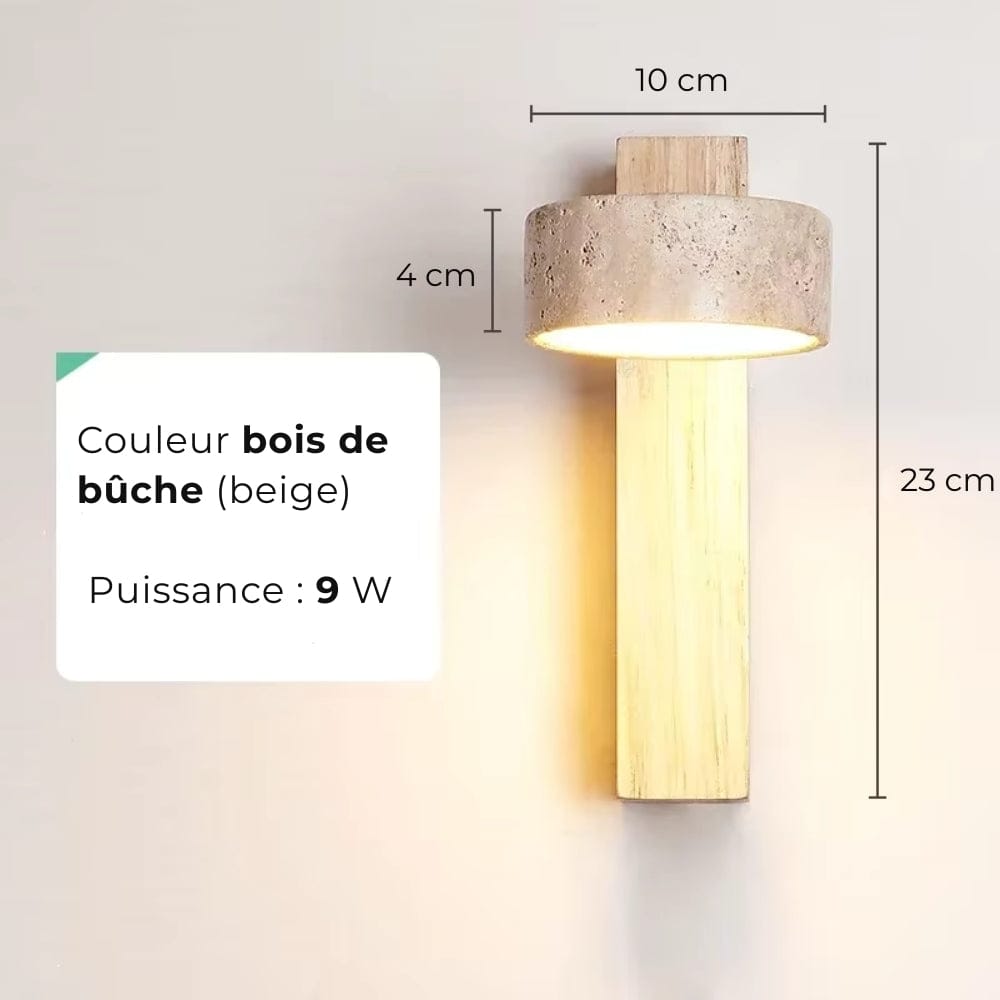 Lampe de Chevet Bois Scandinave