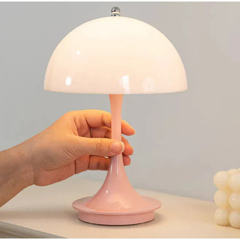 Lampe de Chevet Champignon Arrondi