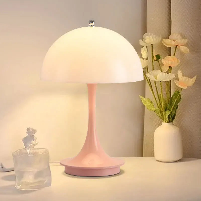 Lampe de Chevet Champignon Arrondi