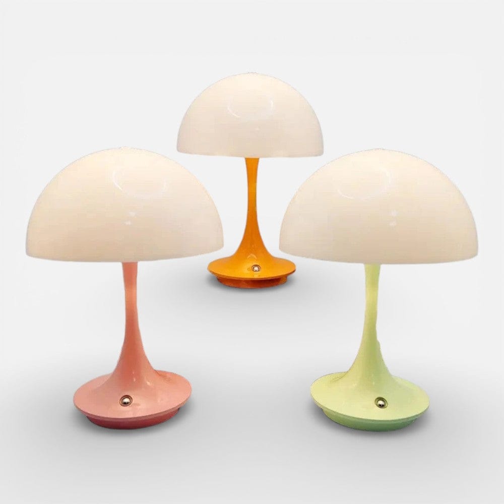 Lampe de Chevet Champignon Arrondi