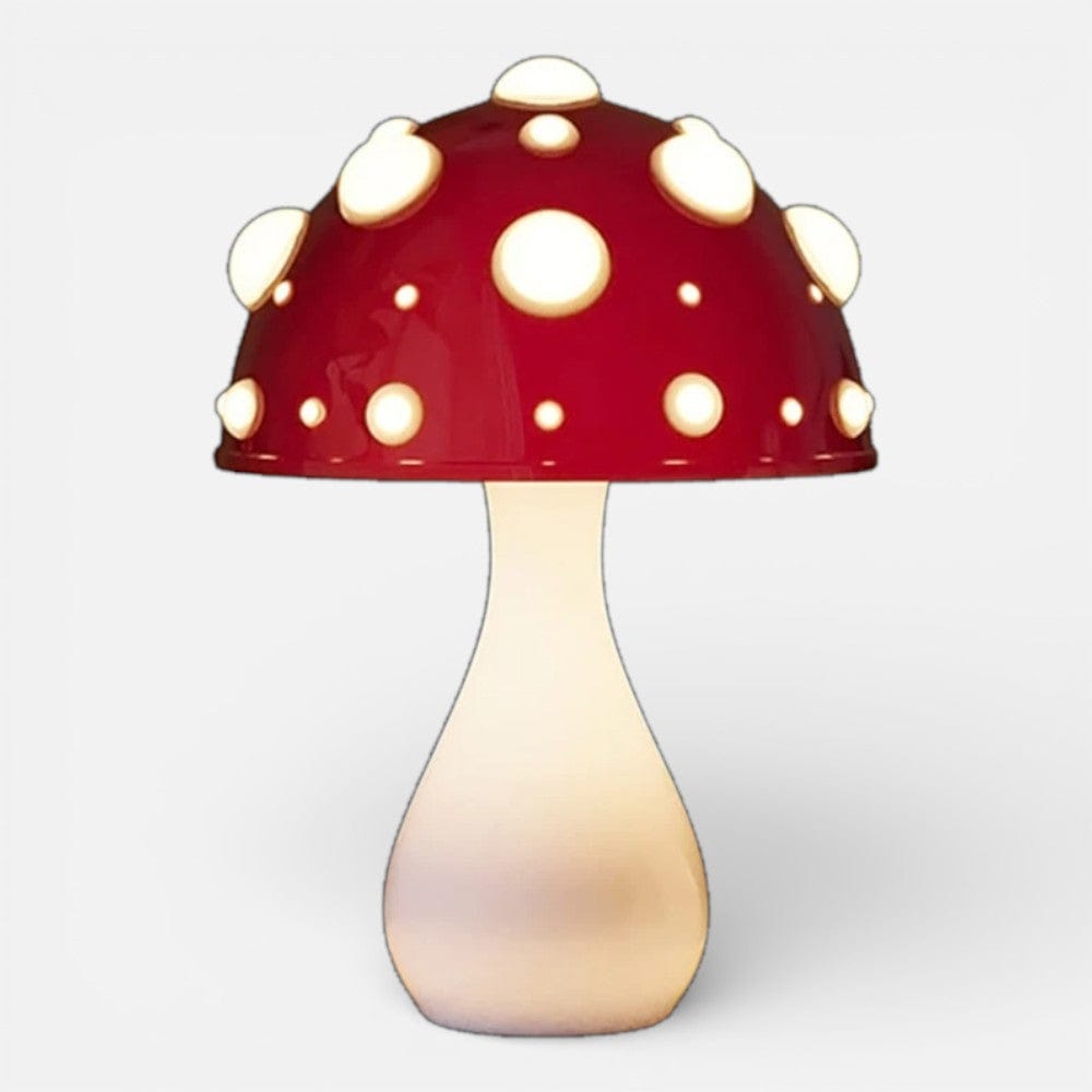 Lampe de Chevet Champignon Rouge