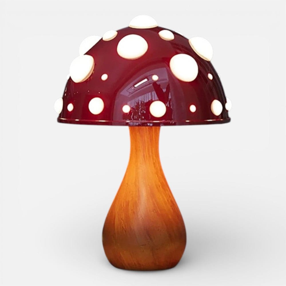 Lampe de Chevet Champignon Rouge
