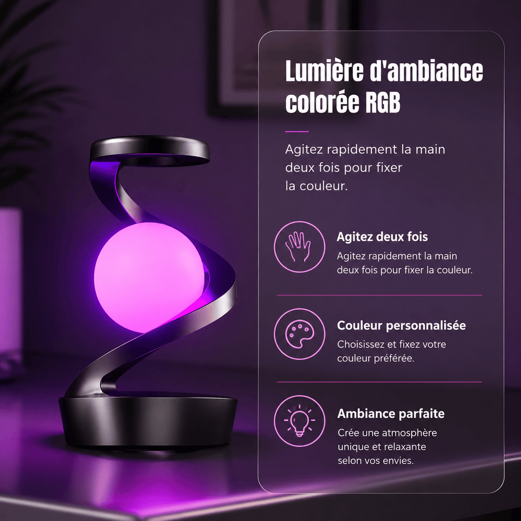 Lampe de Chevet Chargeur Induction