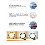 Lampe de Chevet Circulaire