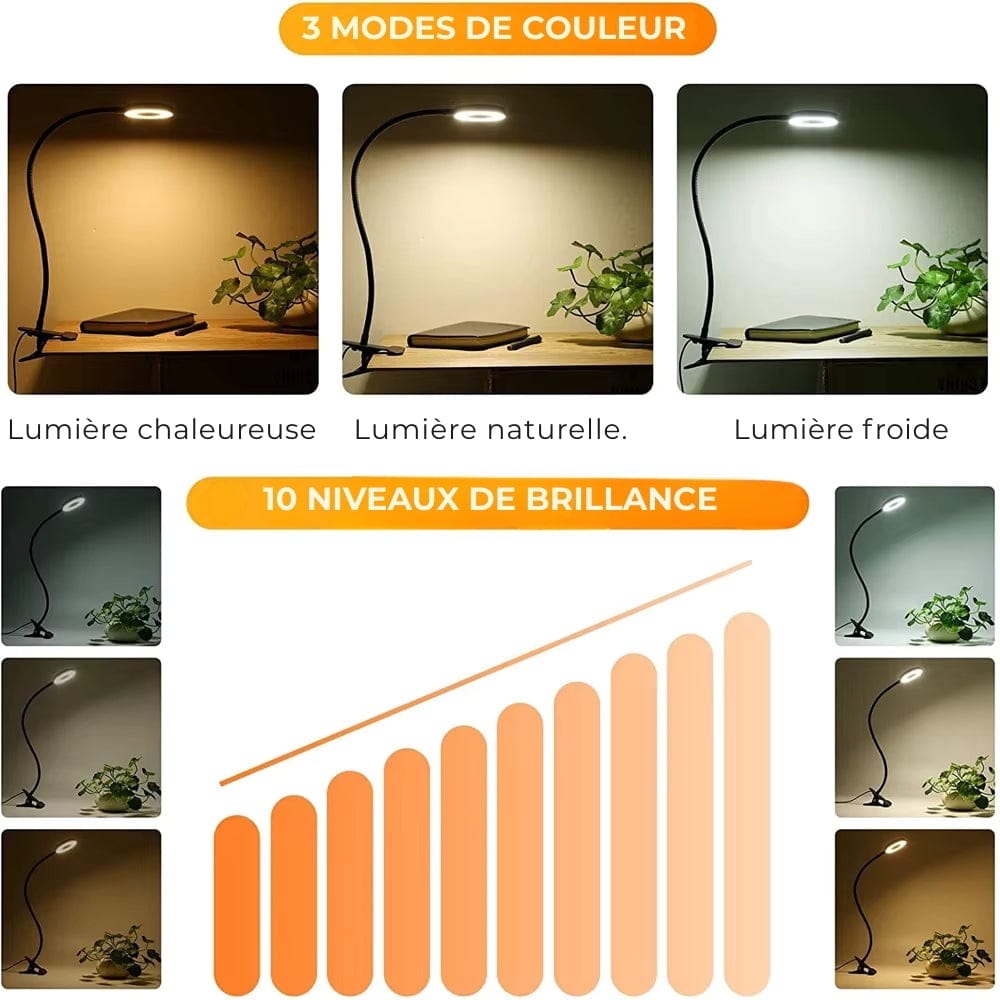 Lampe de Chevet Clip