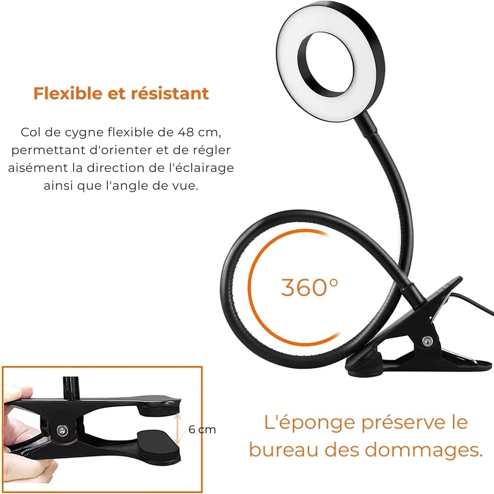 Lampe de Chevet Clip