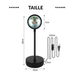 Lampe de chevet Coucher de Soleil
