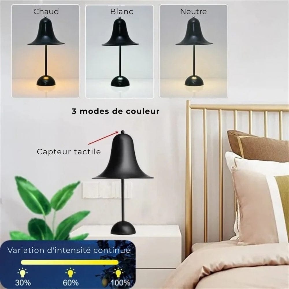 Lampe de Chevet Design Cloche