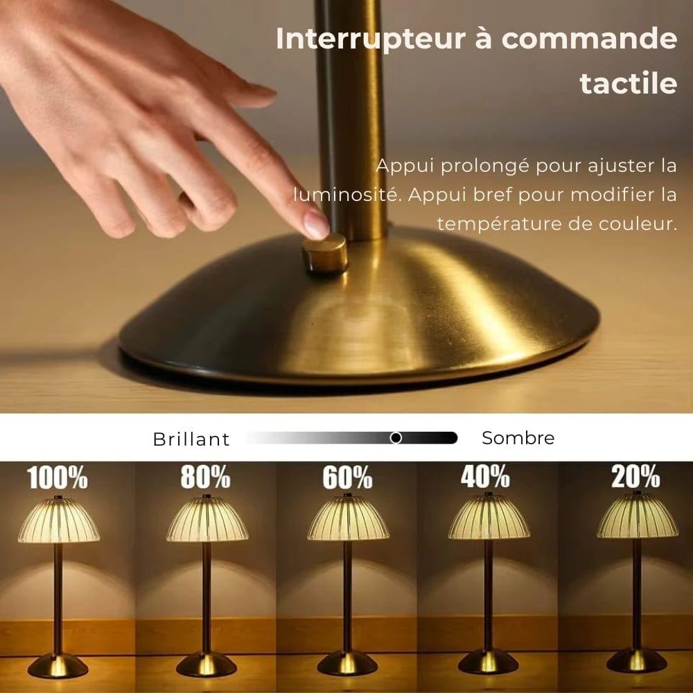 Lampe de Chevet Design Rétro