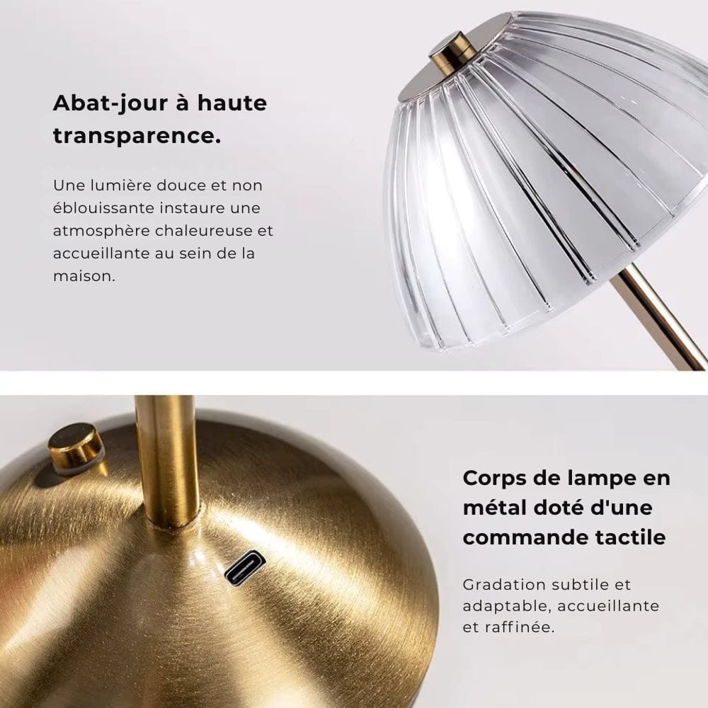 Lampe de Chevet Design Rétro