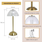 Lampe de Chevet Design Rétro