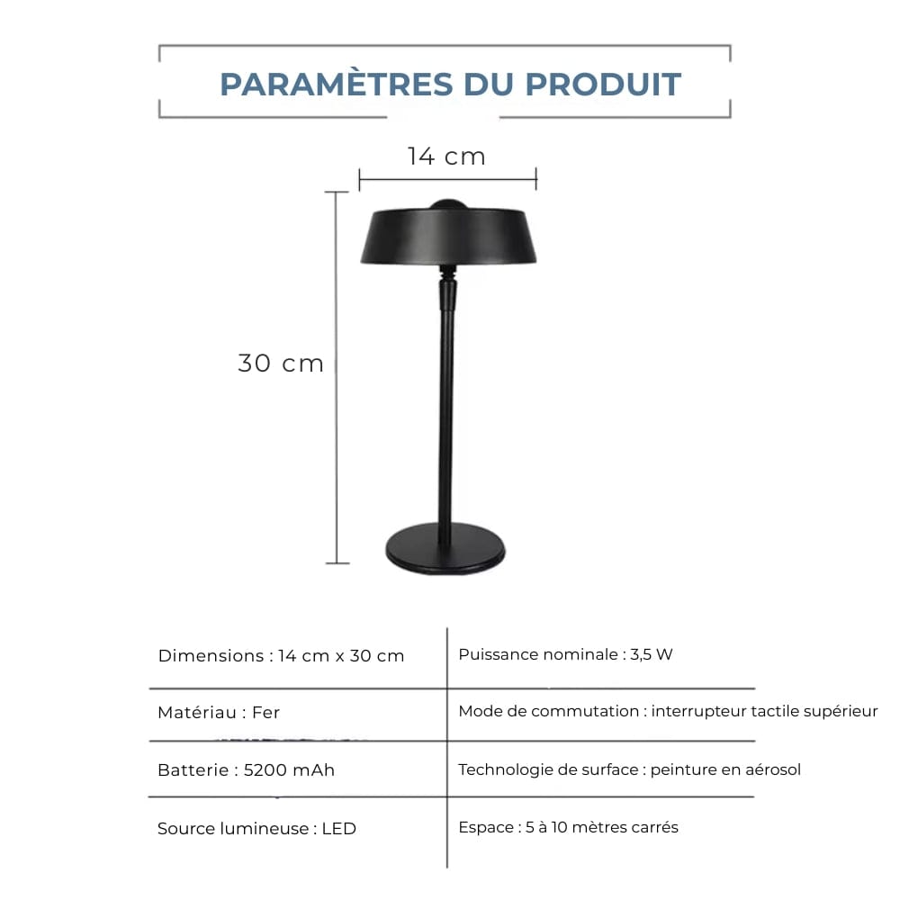 Lampe de Chevet Discrète