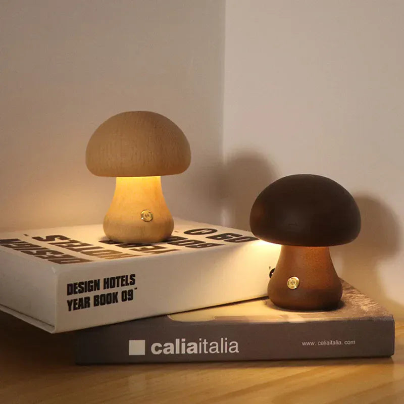 Lampe de Chevet Forme Champignon